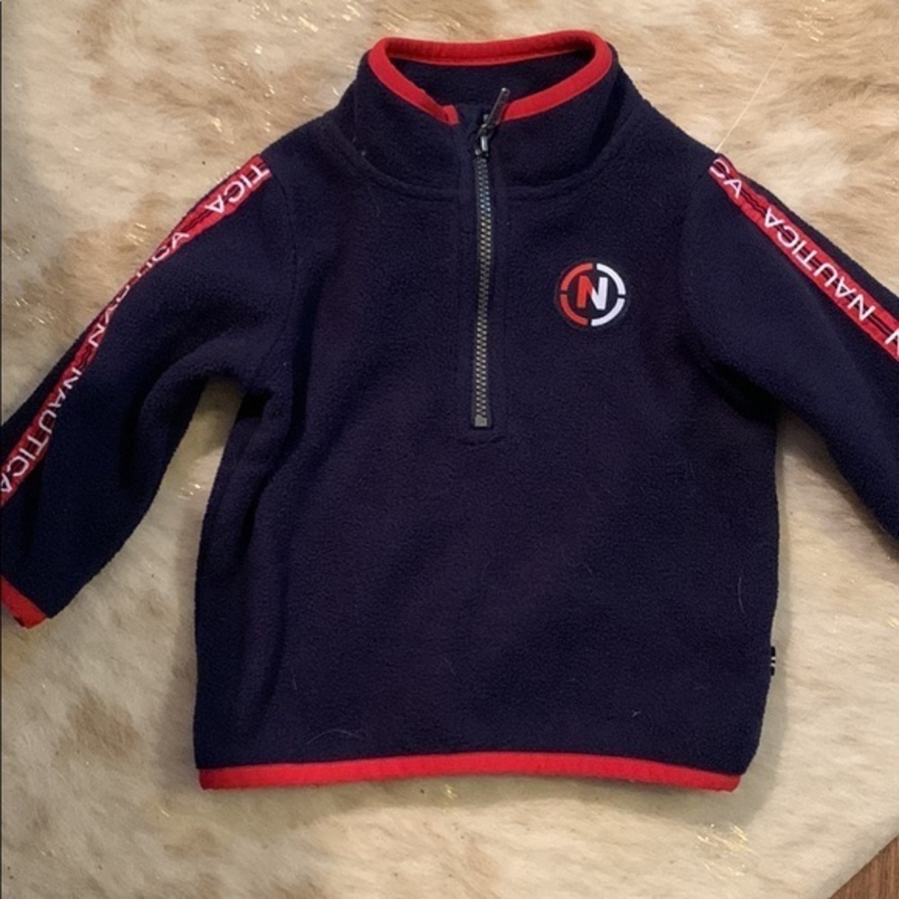 3/30 Toddler Nautica fleece 3-6 months - gently used